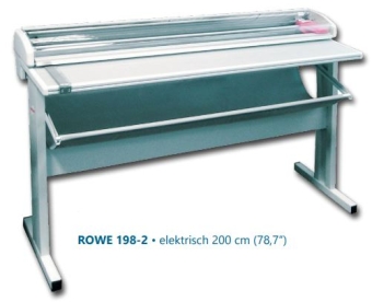 ROWE 198-2 - elektrische Papierschneidemaschine 78,7""