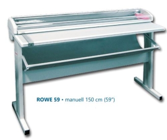 ROWE 59 - manuelle Papierschneidemaschine 59"
